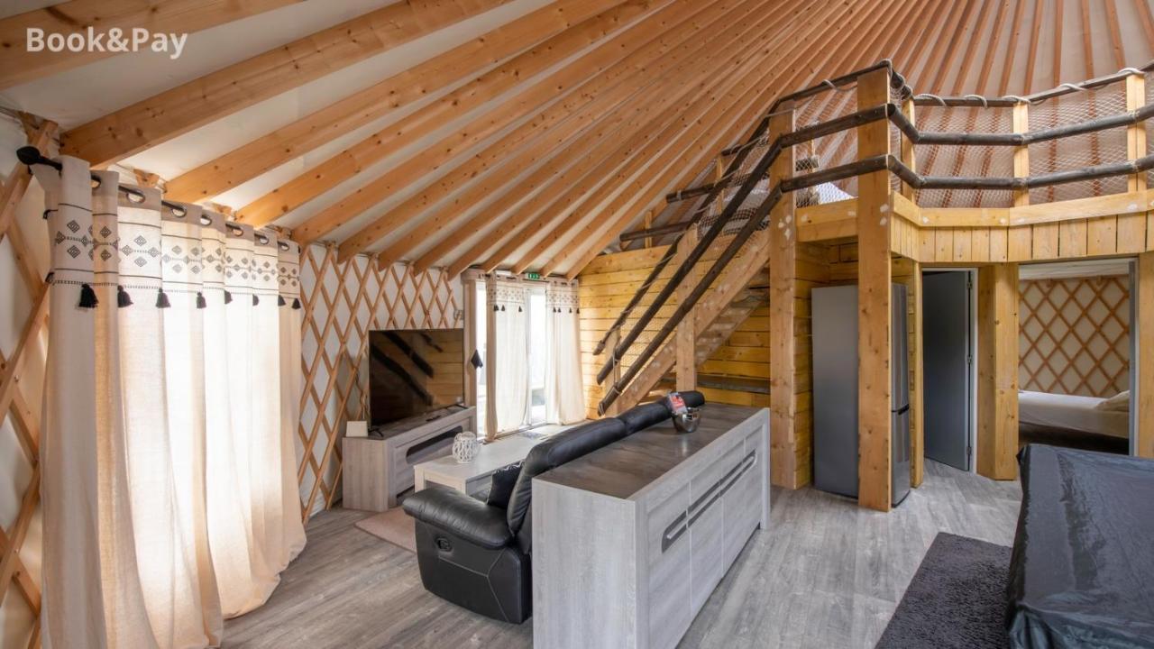 Camping De La Seine จูมีเยส์ ภายนอก รูปภาพ